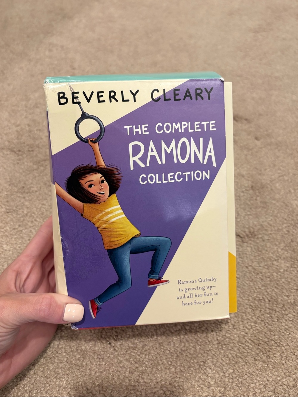 The complete 8-book Ramona Quimby paperback collection by Beverly Cleary